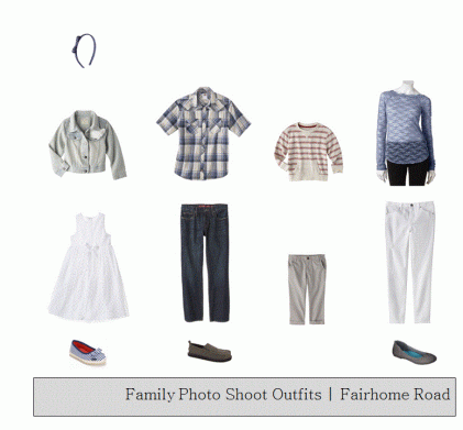 Family Photo Shoot Outfits | Fairhome Road